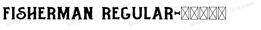 Fisherman Regular字体转换